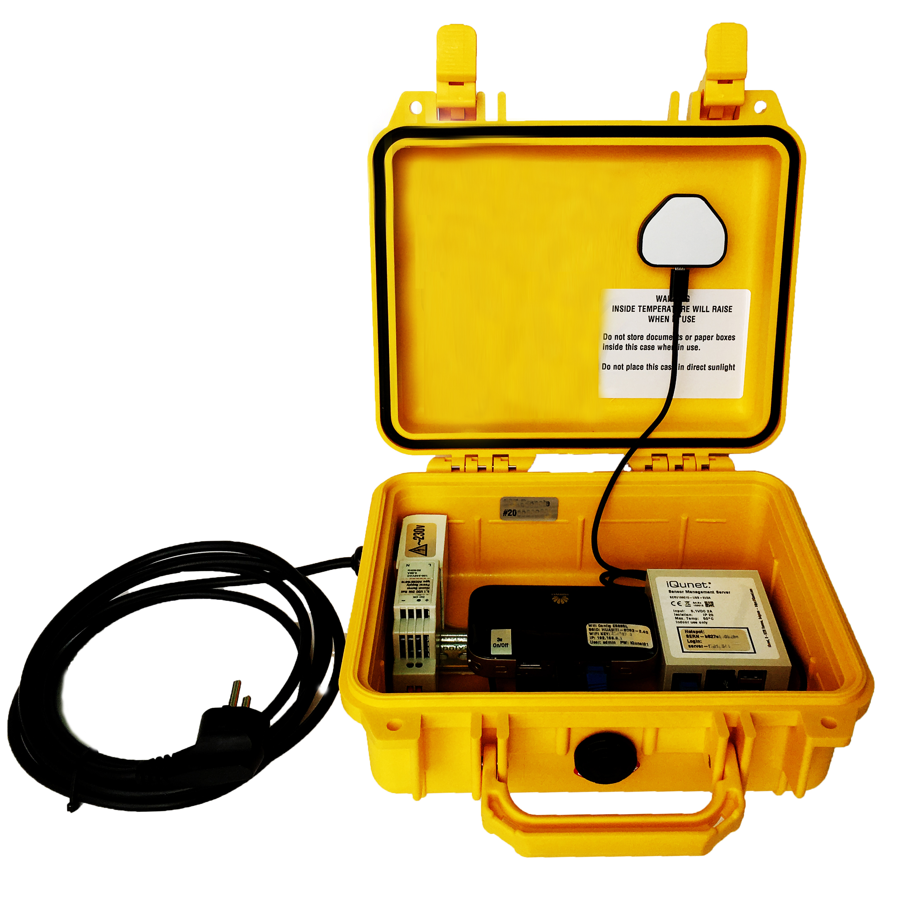 Portable server and MiFi case