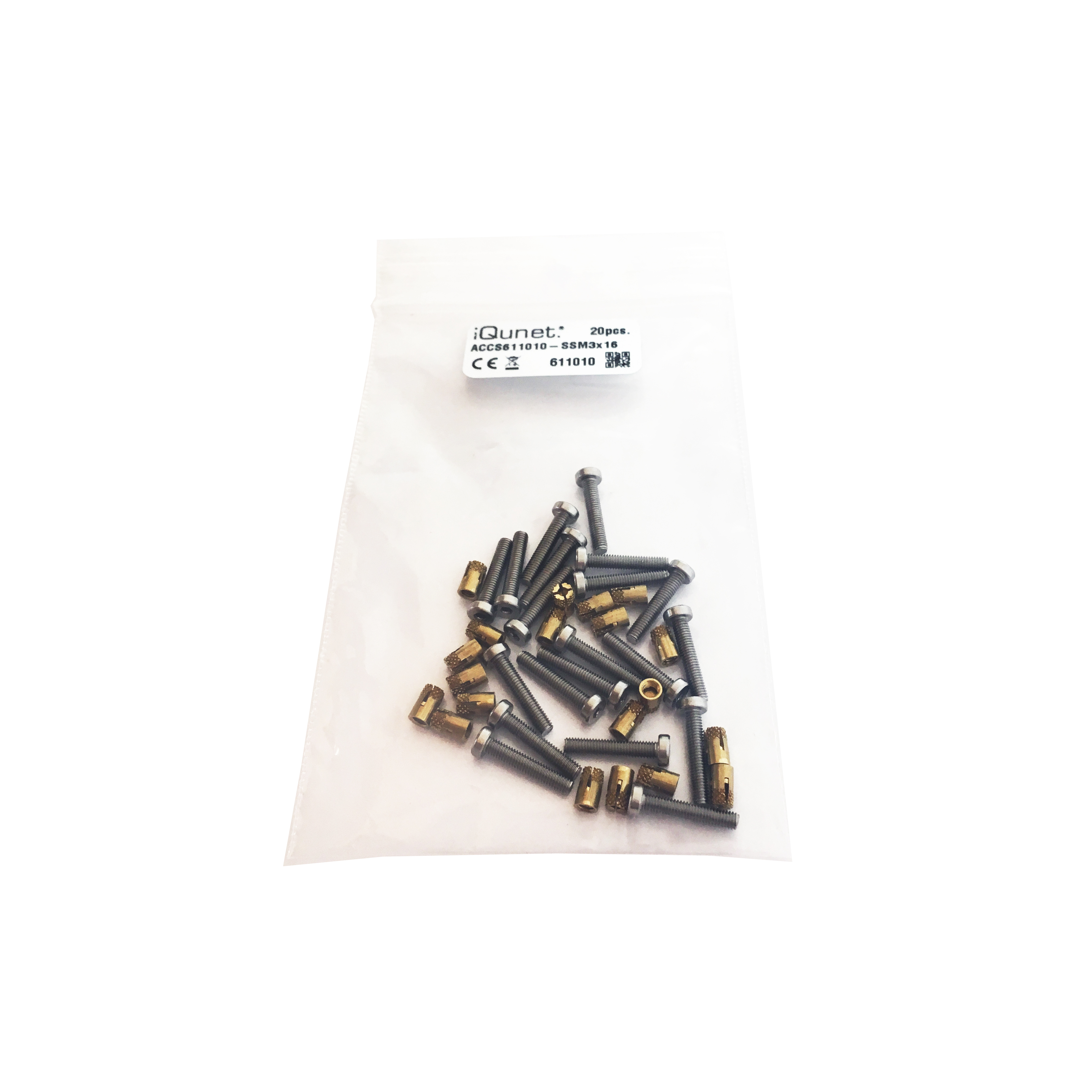 Stainless-steel sensor mounting screws